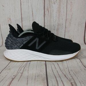New Balance Fresh Foam Roav V1 Men's Size 12 Black Gray Camo Running Shoes Gum